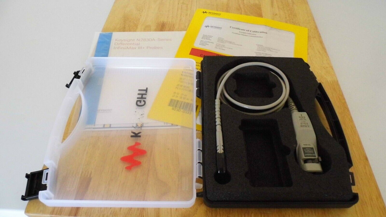 Keysight N2832A InfiniiMax III Probe Amplifier 13GHz w/ exp Keysight cal Keysight N2832A InfiniiMax III Probe Amplifier 13GHz w/ exp Keysight cal